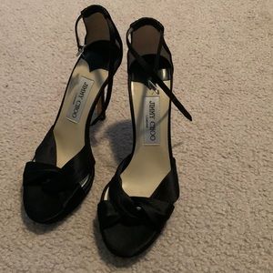Jimmy Choo Satin Sandals